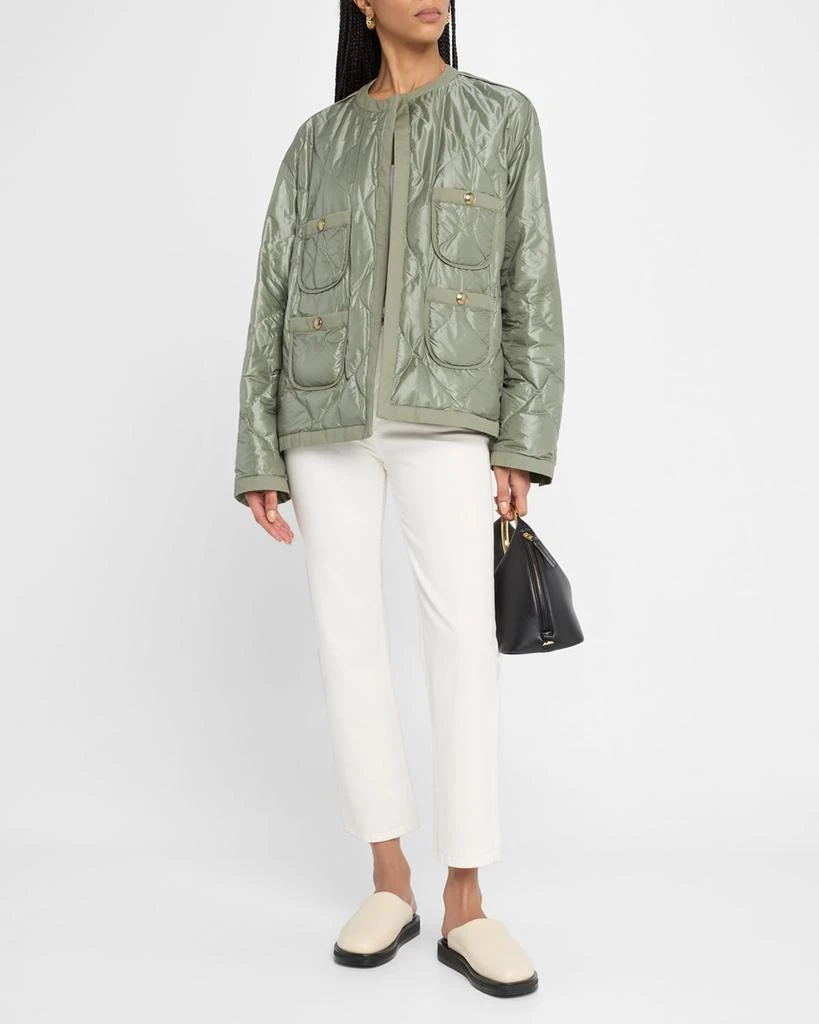 Dorothee Schumacher Cozy Coolness Quilted Jacket 2