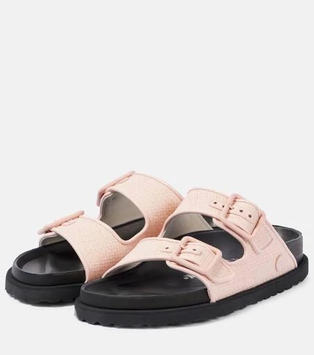 Birkenstock Arizona Luxe raffia sandals 5