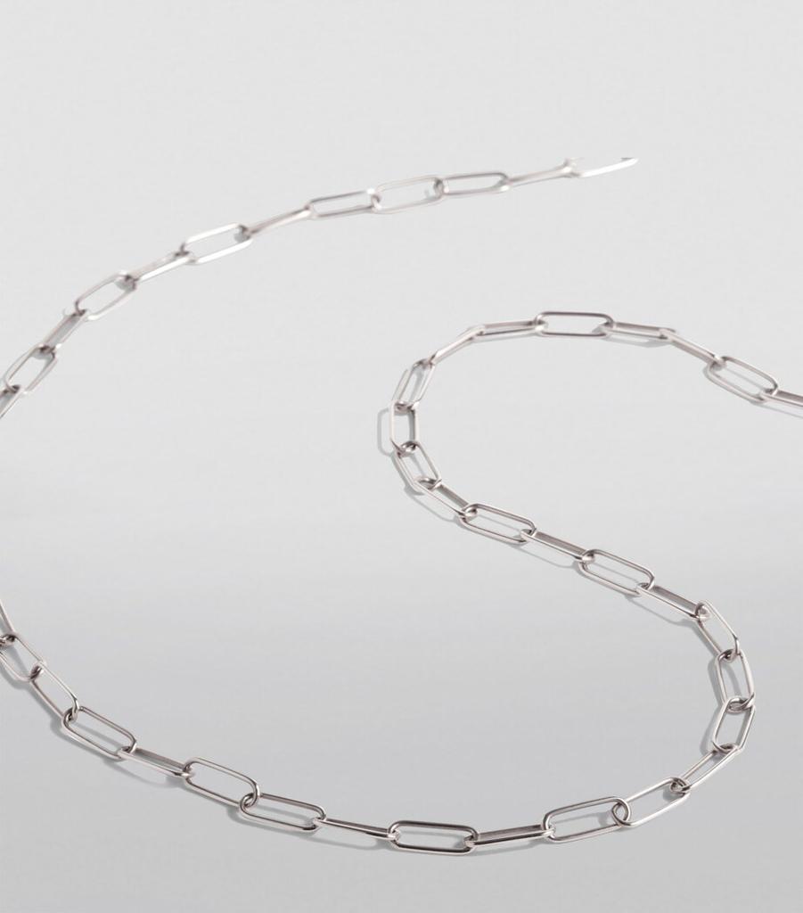 Annoushka White Gold Short Cable Chain
