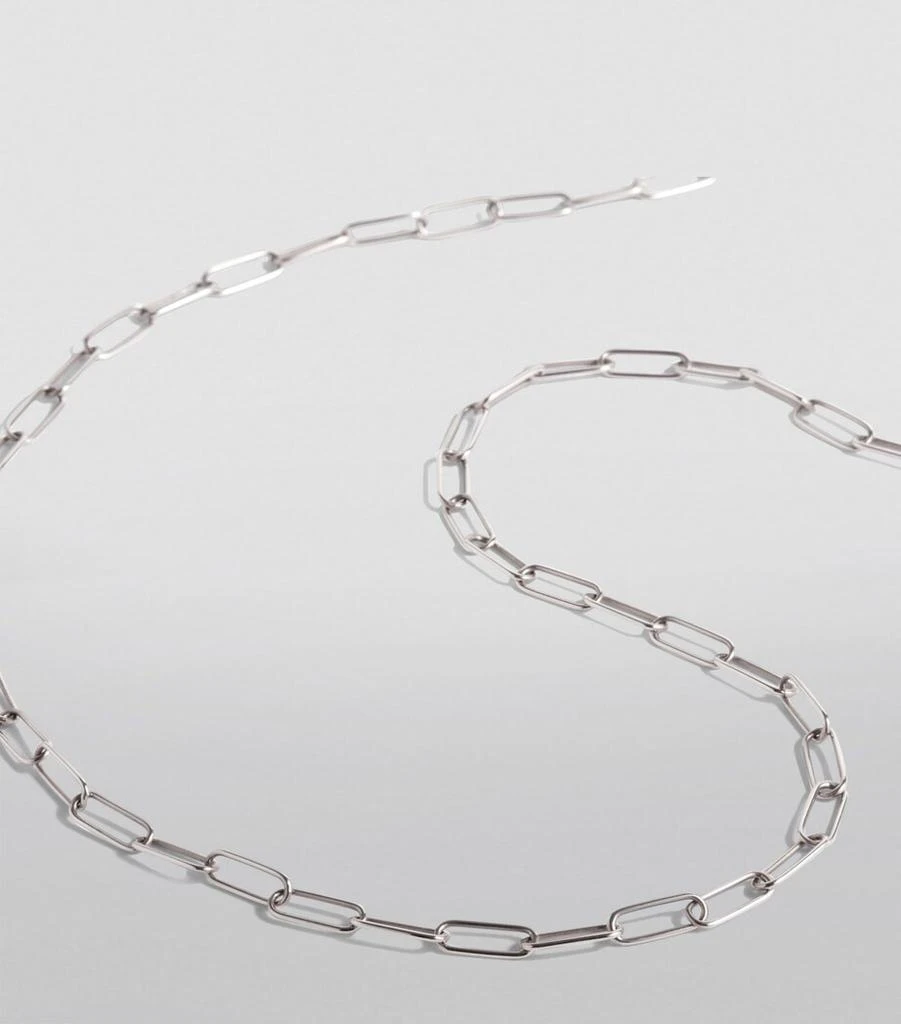 Annoushka White Gold Short Cable Chain 2