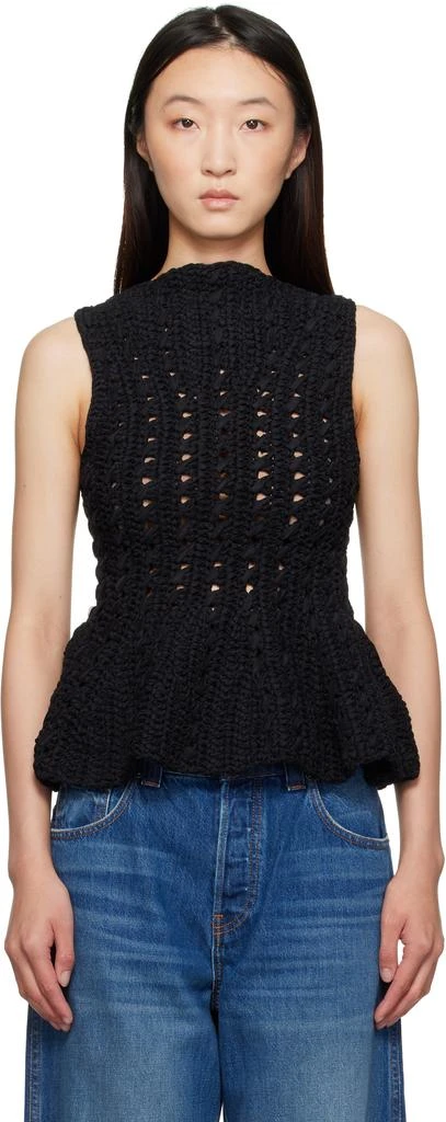 Khaite Black Yuka Top 1