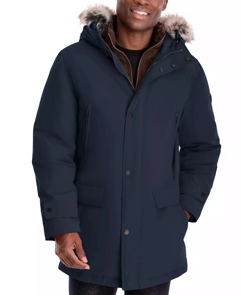 Michael Kors Michael Kors Men's Hooded Bib Snorkel Parka, Created for Macy's 3
