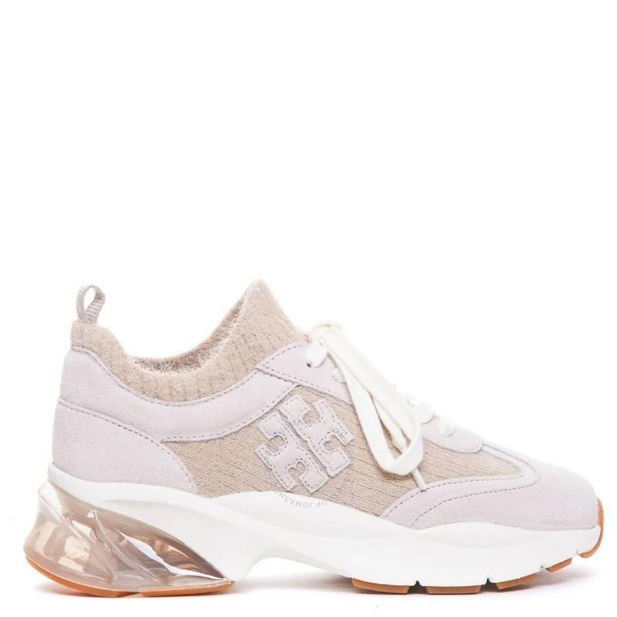 Tory Burch スニーカー 148597 GOOD LUCK MOHAIR TRAINER Tory Burch Good Luck Mohair Sneakers - Casual Shoes - Free