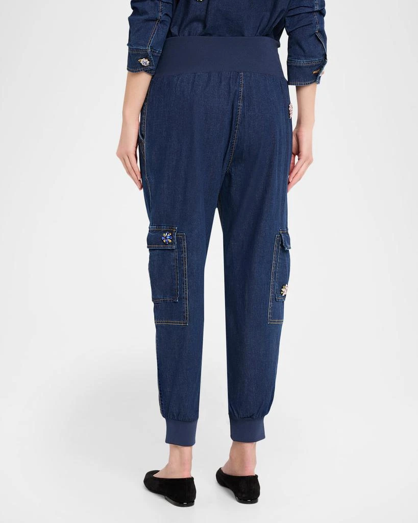 Cinq a Sept Giles Retro Love Jogger Jeans 3