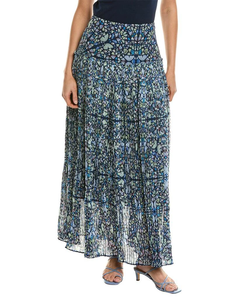 Ted Baker London Corrugated Pleat Maxi Skirt 1