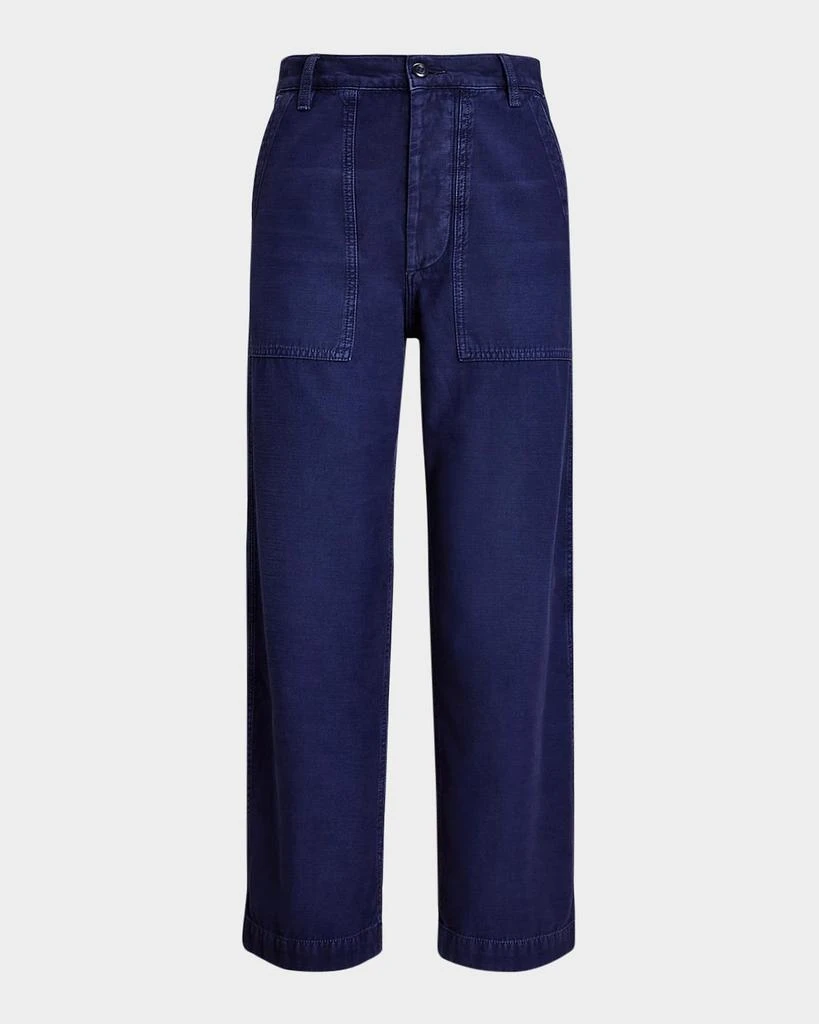 Ralph Lauren Ricky Wide-Leg Crop Pants 1