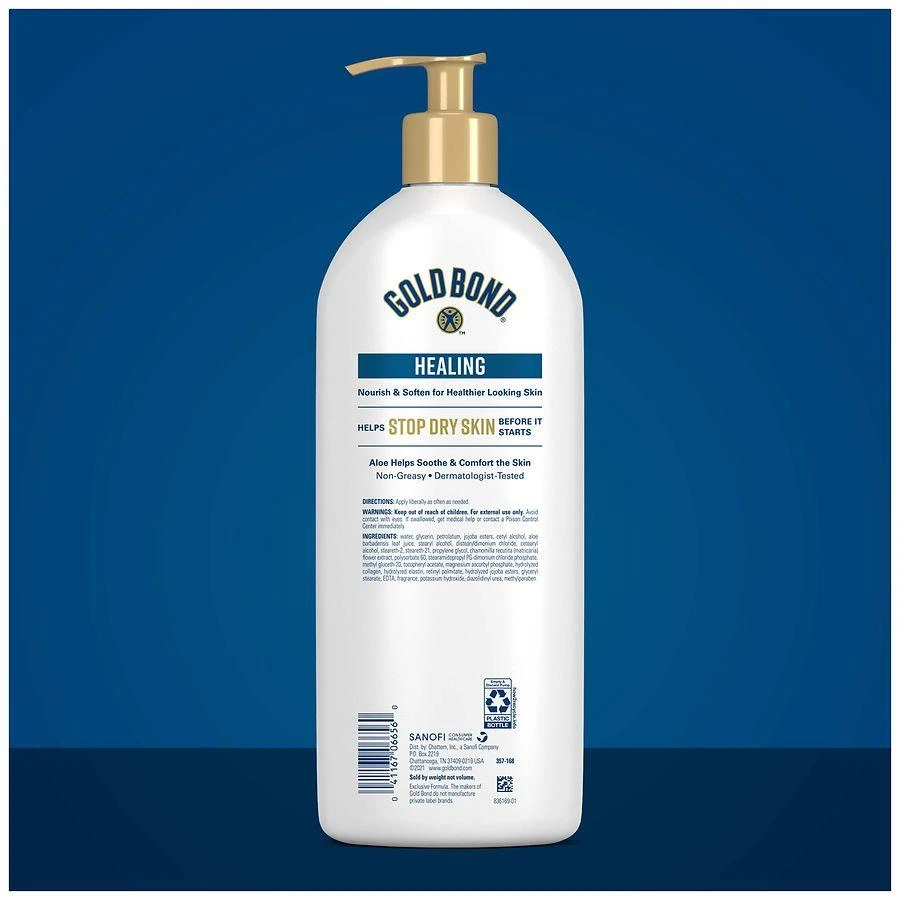 Gold Bond Healing Hydrating Lotion, With Aloe, 24 Hour Hydration 2