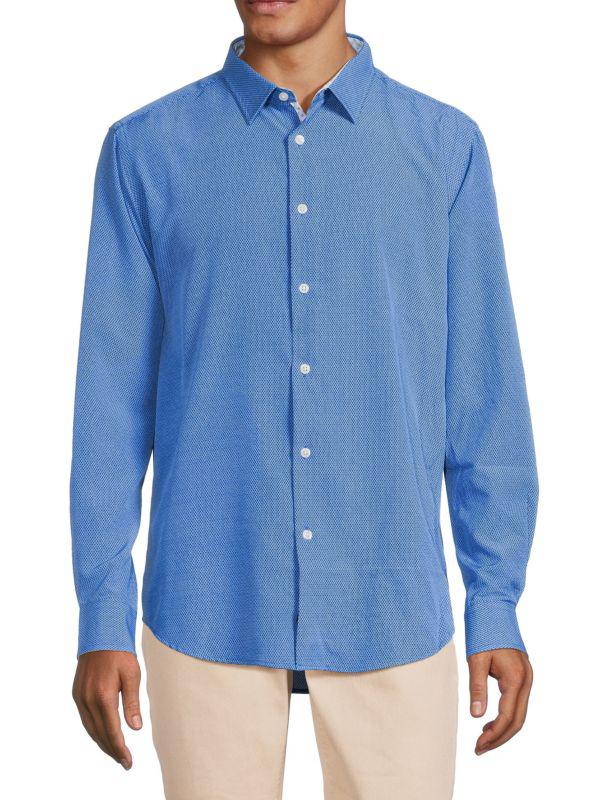 Report Solid Slim Fit Dress Shirt