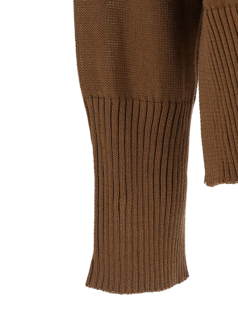 MAURO GRIFONI Mauro Grifoni Crewneck Sweater with Ribbed Trim 3