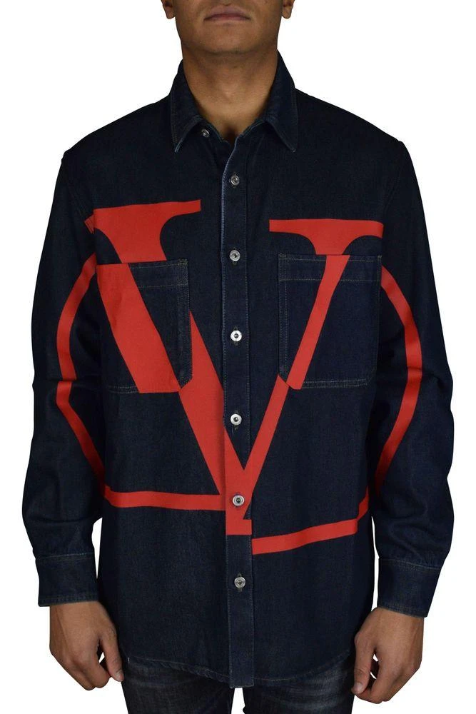 Valentino Dark Blue Denim Jacket 2