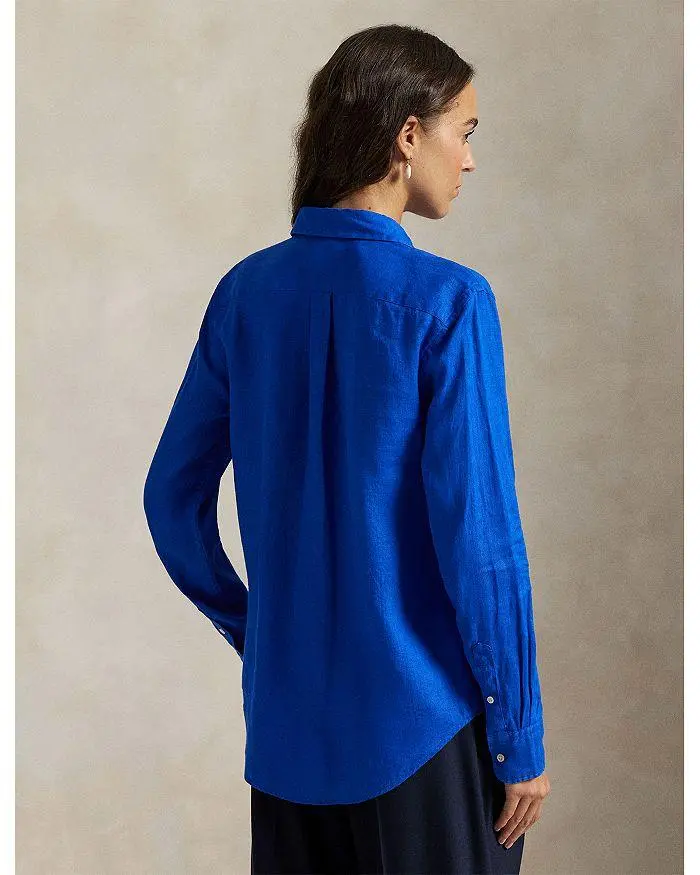 Ralph Lauren Lauren Ralph Lauren Classic Fit Linen Shirt 3