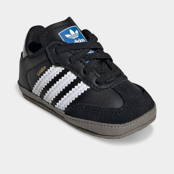 Adidas Infant adidas Originals Samba Stretch Lace Crib Shoes 2