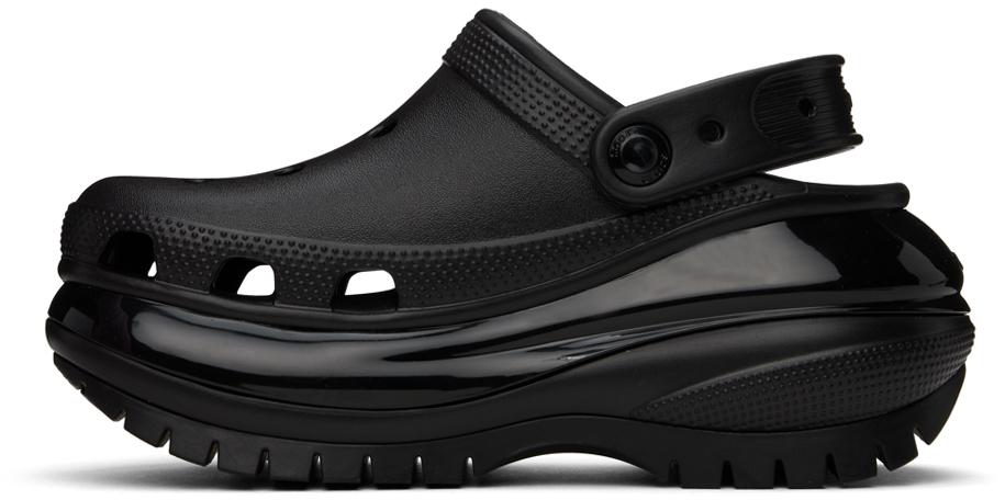 Crocs Black Mega Crush Clogs - Shoes - BeyondStyle