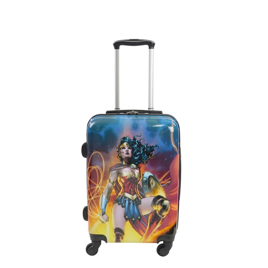 Concept One Dc Comics  Wonder Woman Printed 21” Hard-Sided Luggage 3