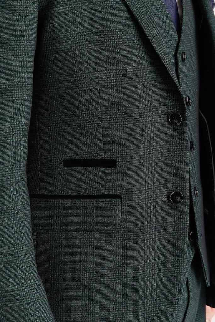 Paul Andrew Regent Checked Tailored Fit Blazer