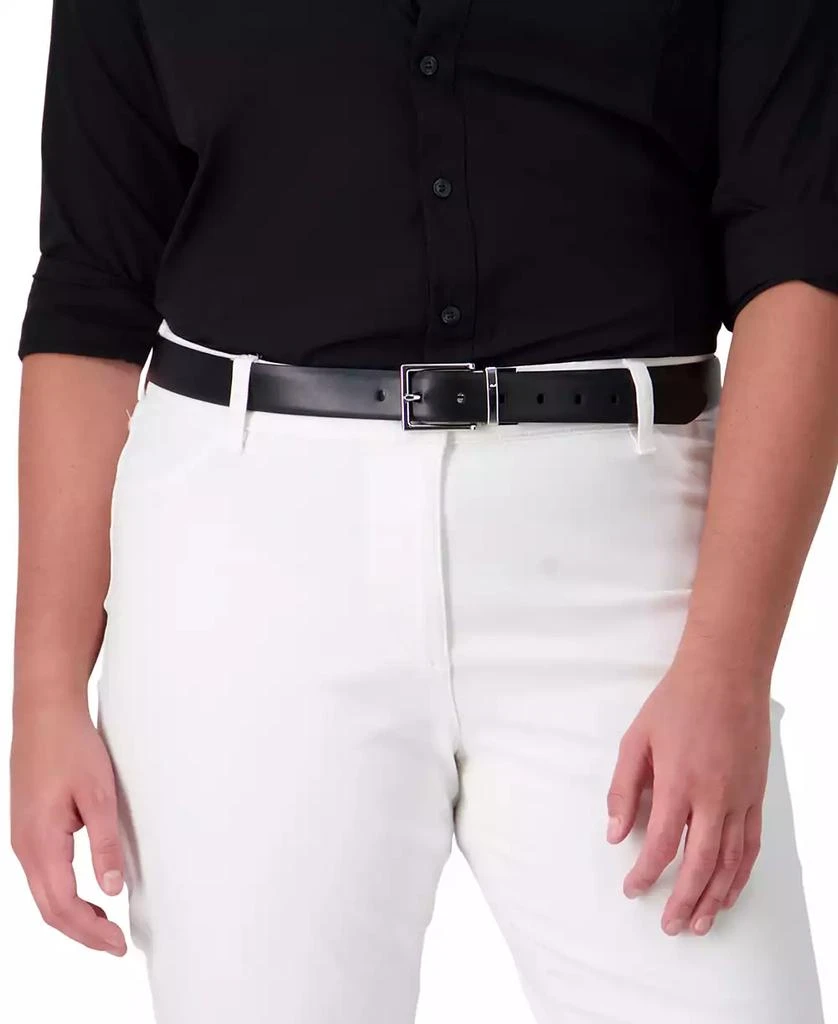 Calvin Klein Women's Reversible Leather Pant Belt 6