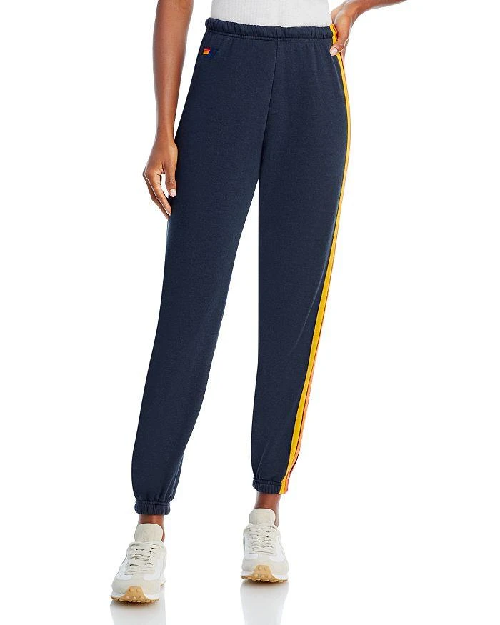 Aviator Nation Rainbow Stripe Sweatpants 1