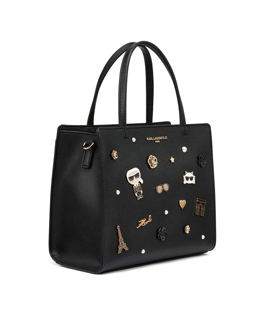 Karl Lagerfeld Paris MAYBELLE DUO TOP HANDLE SATCHEL 4