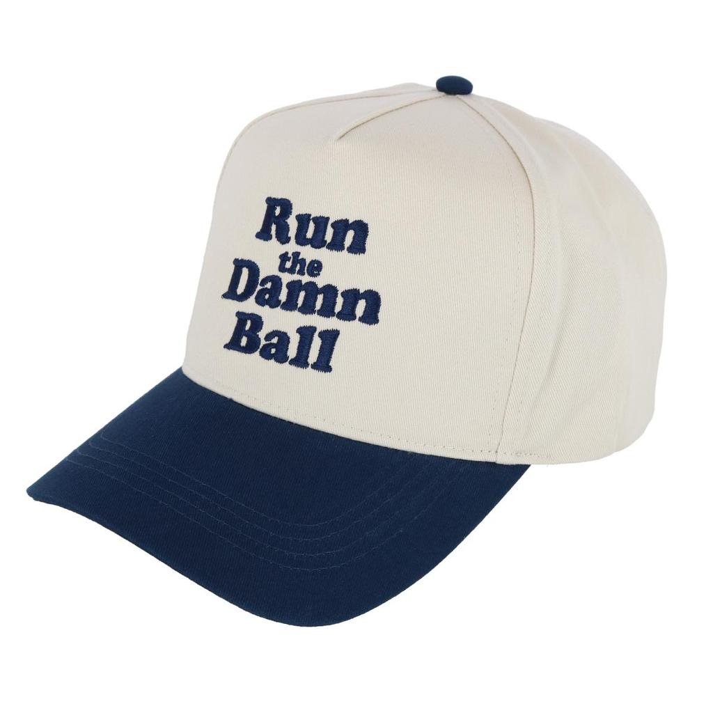 David & Young Unisex Run the Damn Ball Baseball Cap