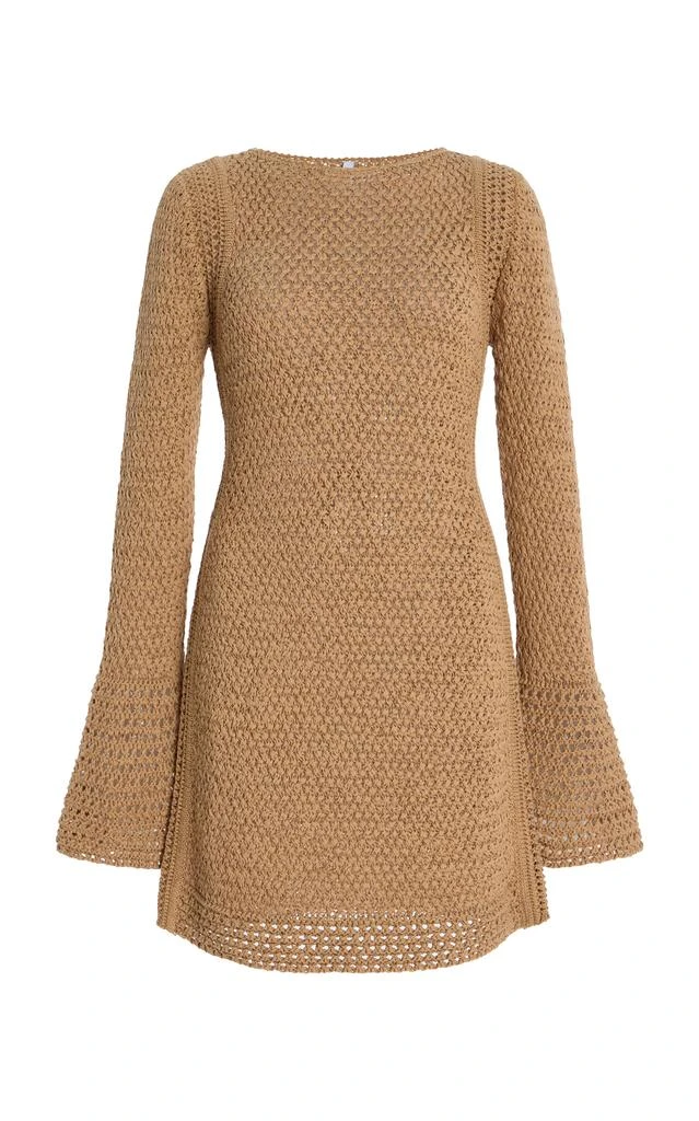 Significant Other Significant Other - Exclusive Oakleigh Cotton Mini Dress - Neutral - US 8 - Moda Operandi 1