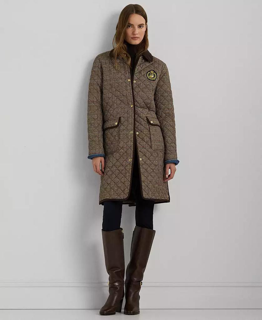 Ralph Lauren Women's Collared Quilted Coat