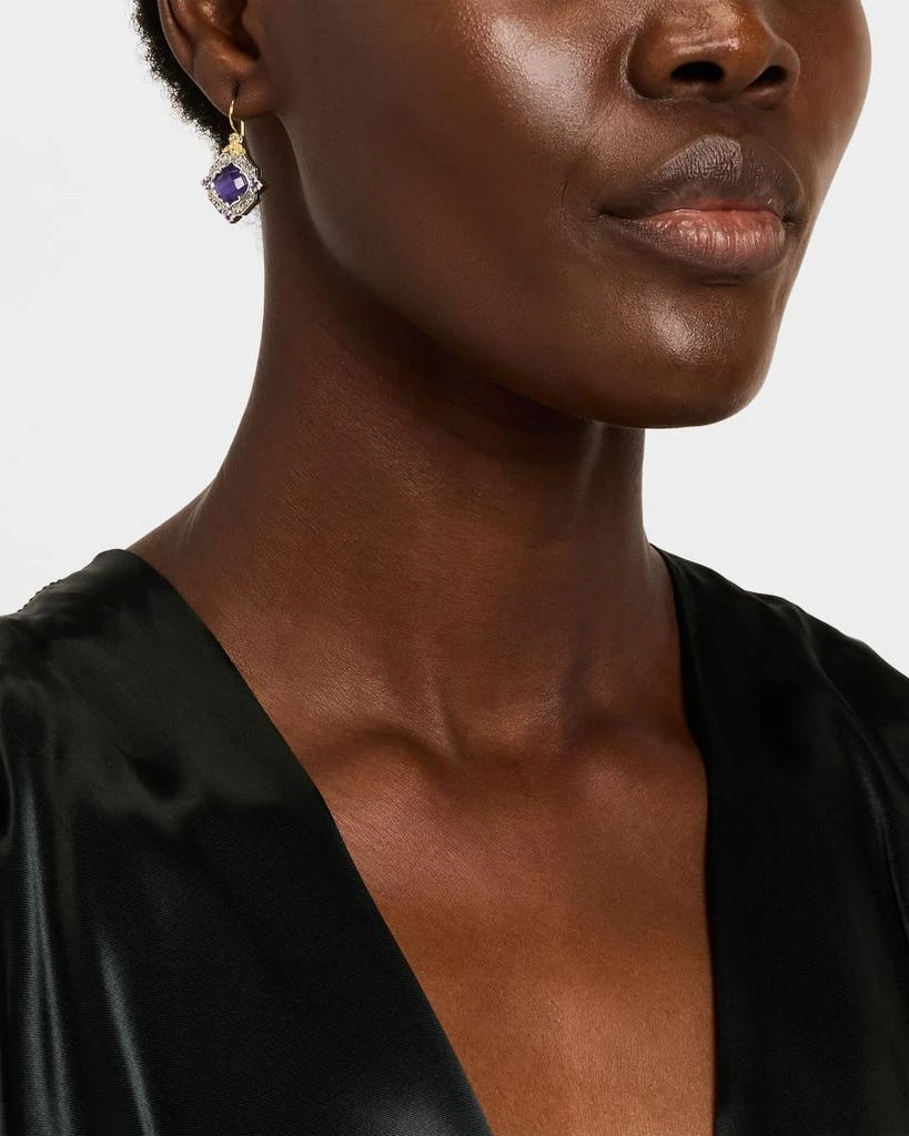 Konstantino Sterling Silver and 18K Yellow Gold Rock Enhancer with Rock Crystal, Amethyst and MOP 2