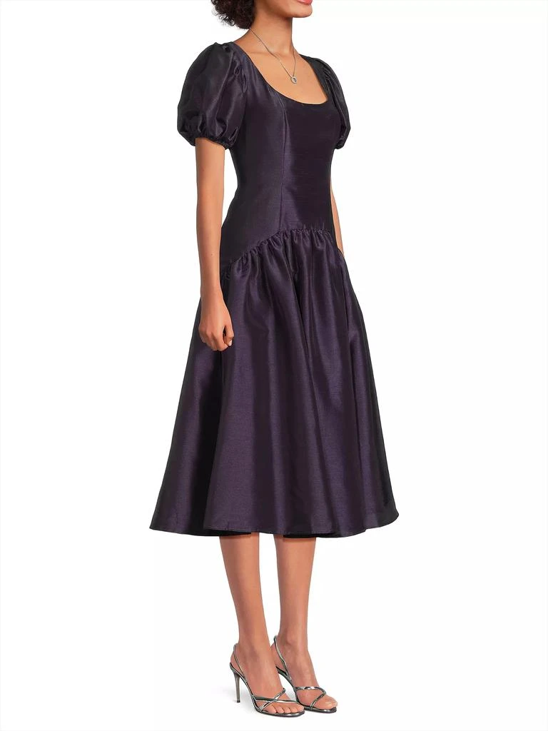 Hutch Brighton Shantung Midi Dress 4