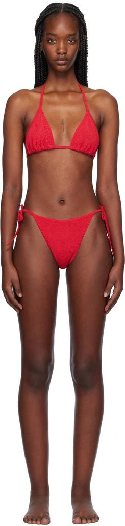Hunza G Red Gina Bikini 1