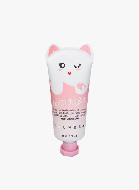 Inuwet Natural and vegan hand cream - Strawberry