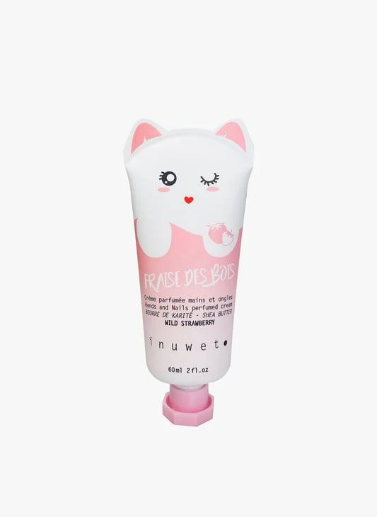 Inuwet Natural and vegan hand cream - Strawberry 1