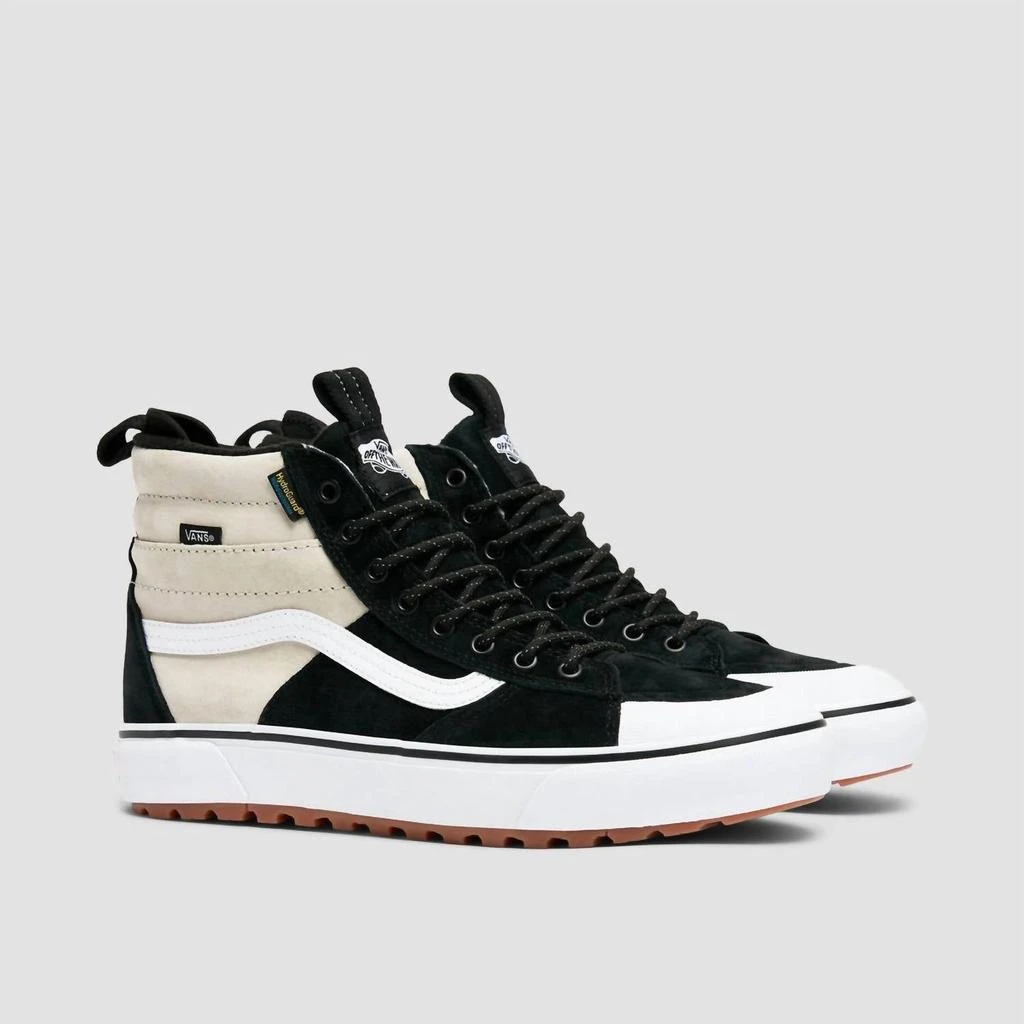 Vans Men's Sk8-Hi Mte-2 Sneaker In Tone Utility Black/khaki 3
