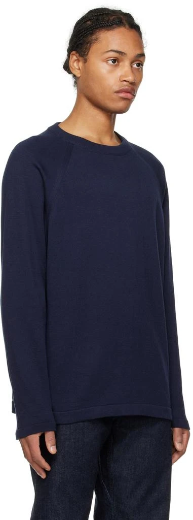Nanamica Navy Crewneck Sweater 2
