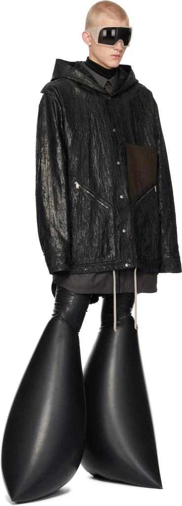 Rick Owens Black Porterville Tour Denim Jacket 5