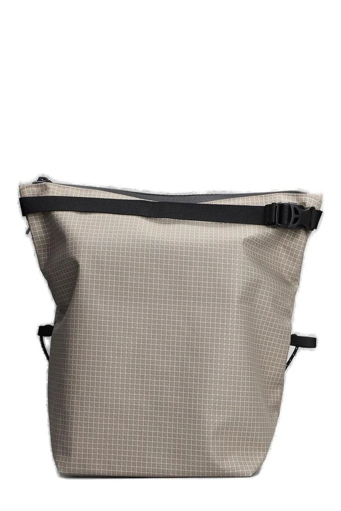 ROA Roa Checked Zip-Up Shoulder Bag 2