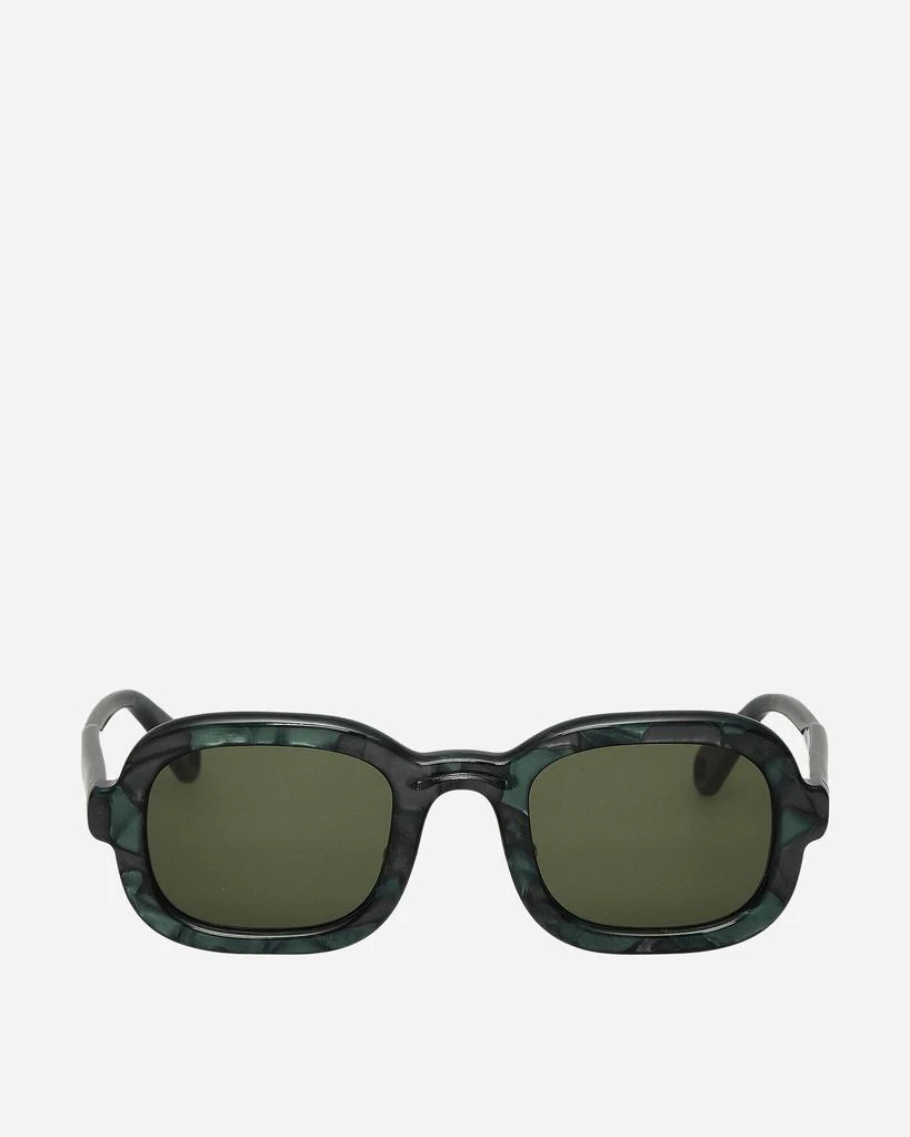 Brain Dead Newman Post Modern Primitive Eye Protection Sunglasses Green Pearl 1