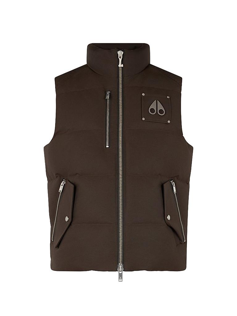 Black Super Light Nylon Ripstop Down Vest – On Sale Now with Up to