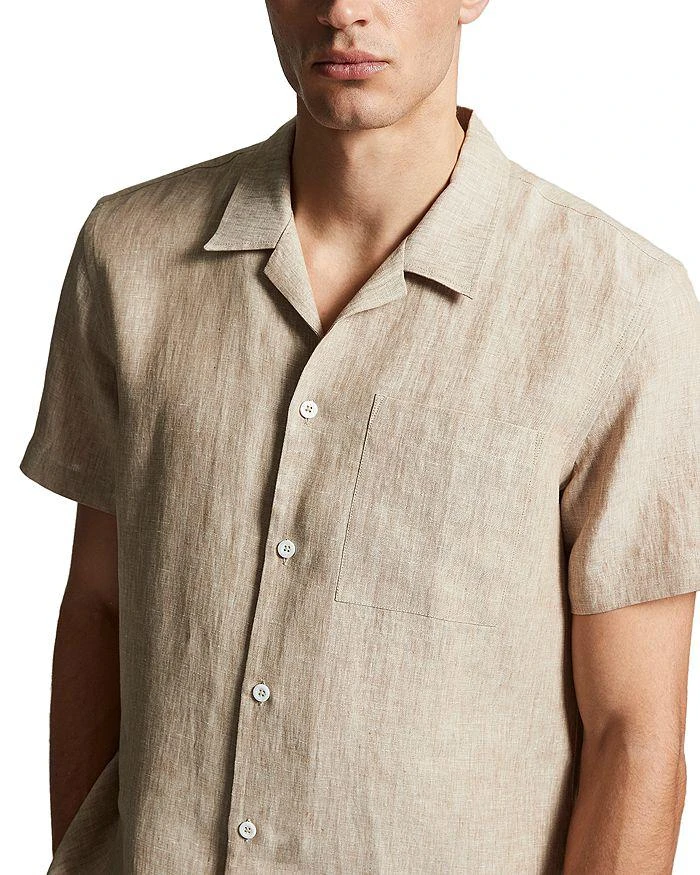 Peserico Linen Short Sleeve Camp Shirt 4