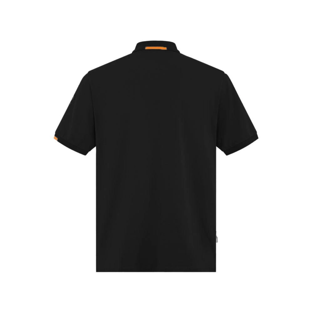 Suns Black Cotton Polo Shirt 2