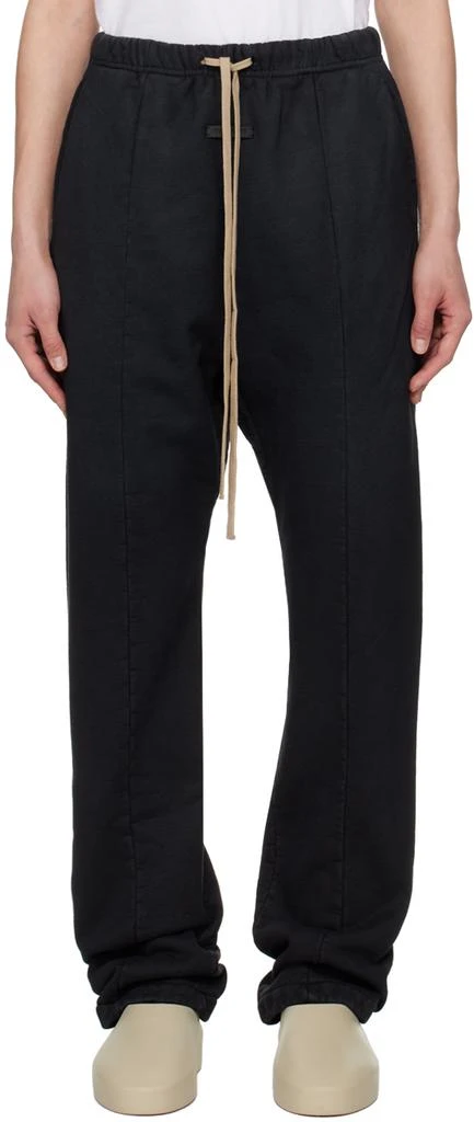 Fear of god Black Forum Sweatpants 1