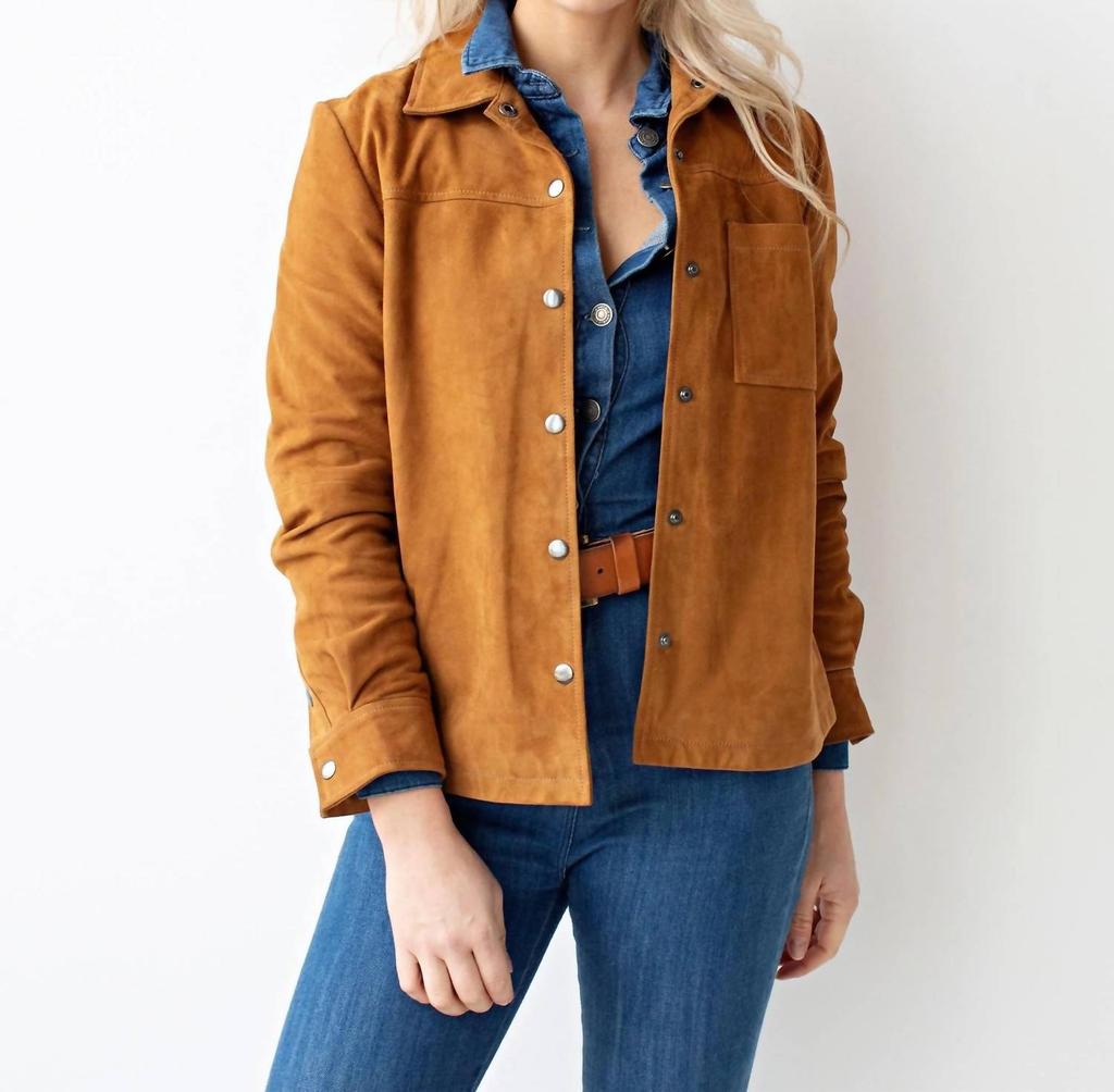 Amsterdam Heritage Amsterdam Heritage - Dakota Suede Shirt Jacket