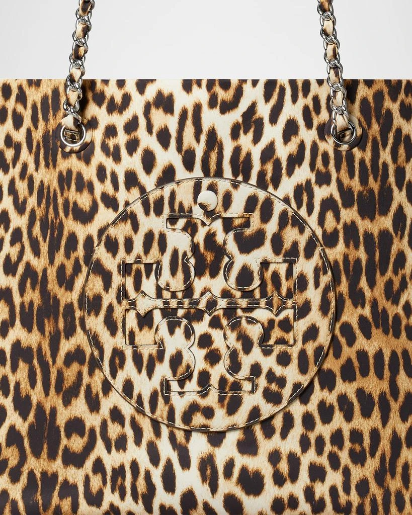 Tory Burch Ella Cheetah-Print Chain Tote Bag 5