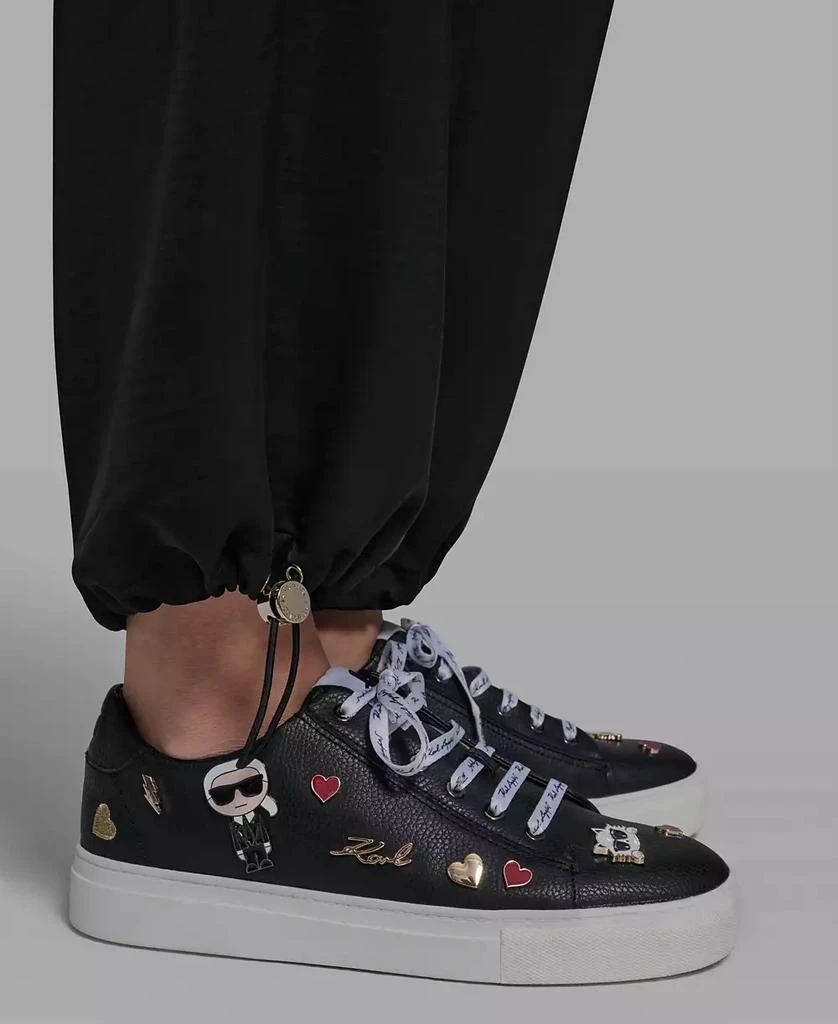 Karl Lagerfeld Paris Women
s Cropped Cargo Pants 5