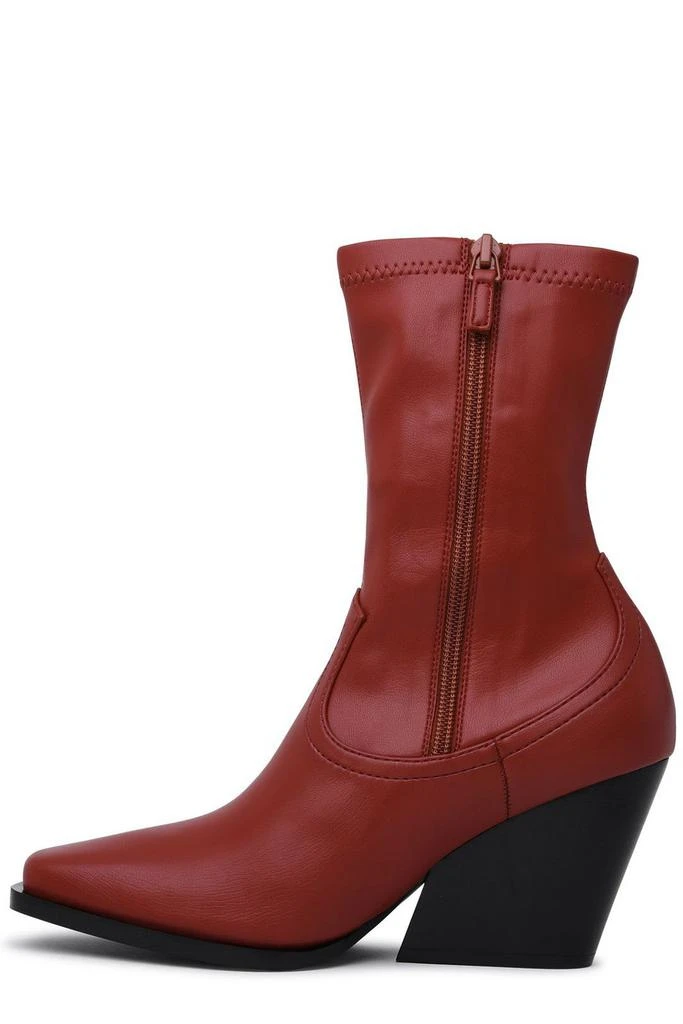 Stella McCartney Stella McCartney Cowboy Stretch Square Toe Boots 2