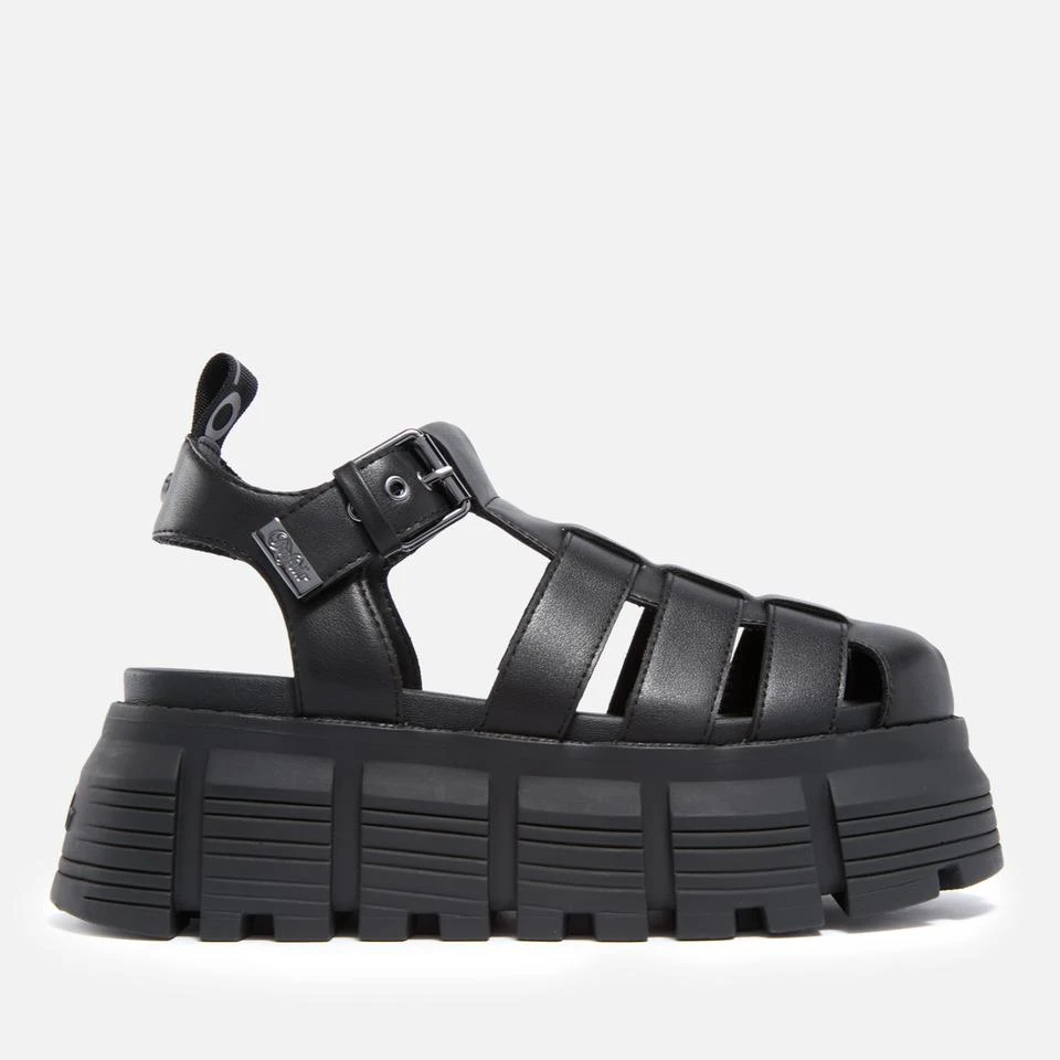 Buffalo BUFFALO WOMEN'S AVA FAUX LEATHER FISHERMAN SANDALS 1