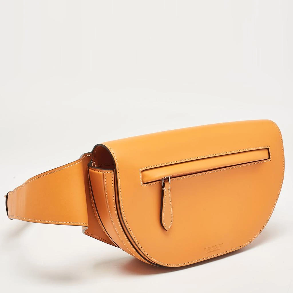 Burberry Orange Leather Small Olympia Bumbag 2