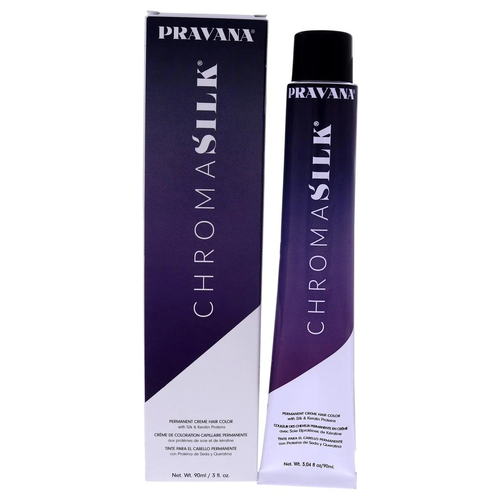 Pravana ChromaSilk Creme Hair Color - 6.45 Dark Copper Mahogany Blonde For Unisex 3 oz Hair Color 1
