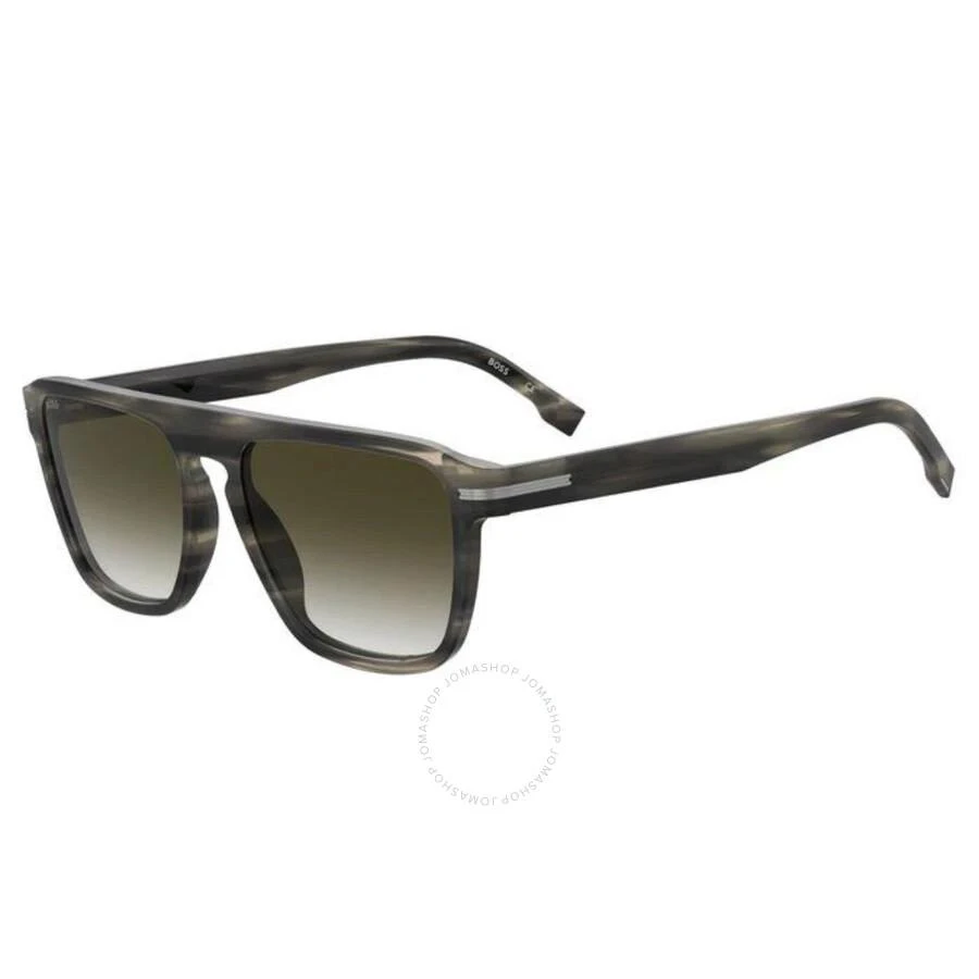 Hugo Boss Green Shaded Sport Men's Sunglasses BOSS 1599/S 02W8/9K 56 1