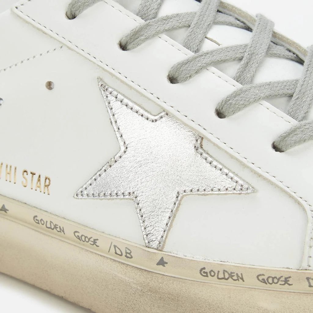 Golden Goose Golden Goose Women's Hi-Star Leather Trainers 4