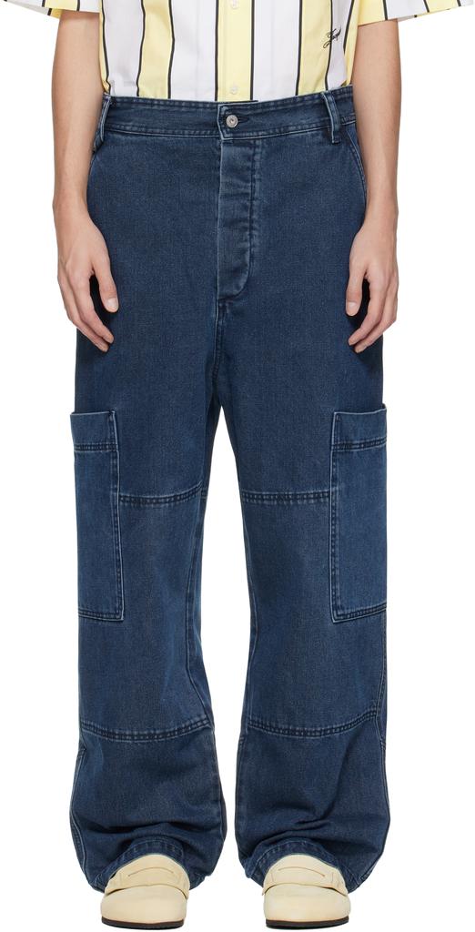 Shop Black La Casa 'Le pantalon Marzio' Trousers on Sale at