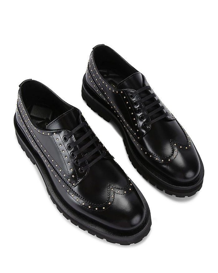 Kurt Geiger Men's Drayton Studded Lace Up Leather Loafers 2